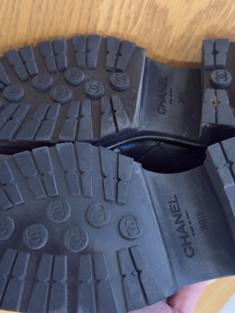 Chanel Black Loafers - Picture 3 of 4